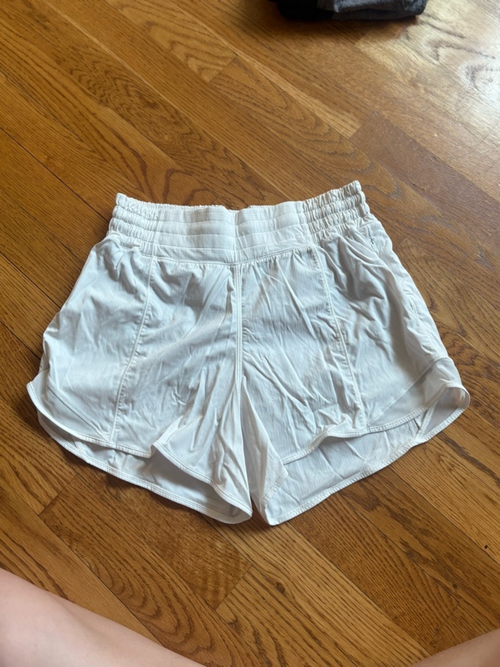 lululemon athletica White Women's Athletic Running Shorts